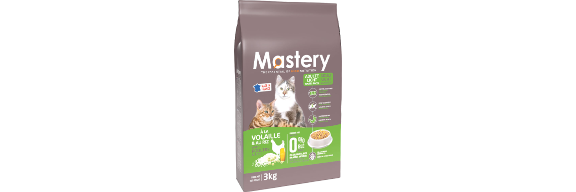Mastery Croquettes Chat Light Stérilisé 3 kg