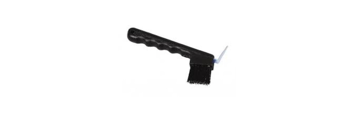 Cure-pied Cheval Kerbl avec Brosse