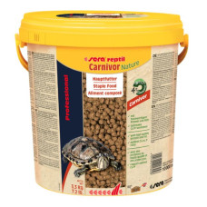 Granulés Reptile Carnivore Professional Carnivor Nature 10L Sera