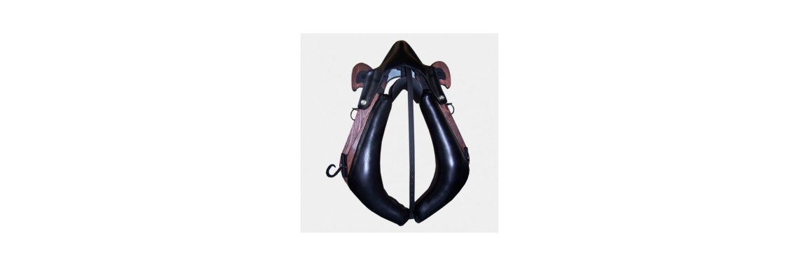 attelage pour chevaux de trait