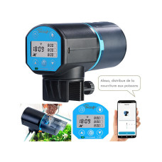 distributeur poissons aquarium