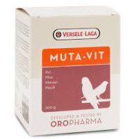 Oropharma Muta-Vit Versele-Laga Complément Mue Oiseaux 200g Oropharma Muta-Vit Versele-Laga Complément Mue Oiseaux 200g