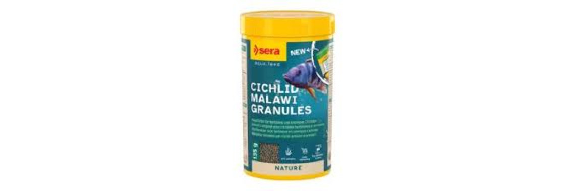 Sera Granugreen Nature Nourriture pour Poissons Herbivores 250ml