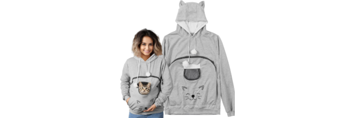 sweat pour porter chat